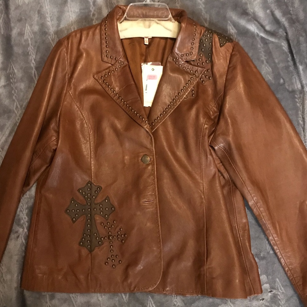 Reba leather jacket